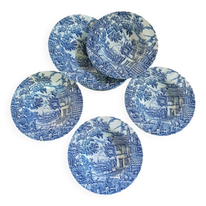 8 assiettes creuses anciennes
