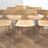 Suite de 6 chaises de salle à manger Saya, Arper