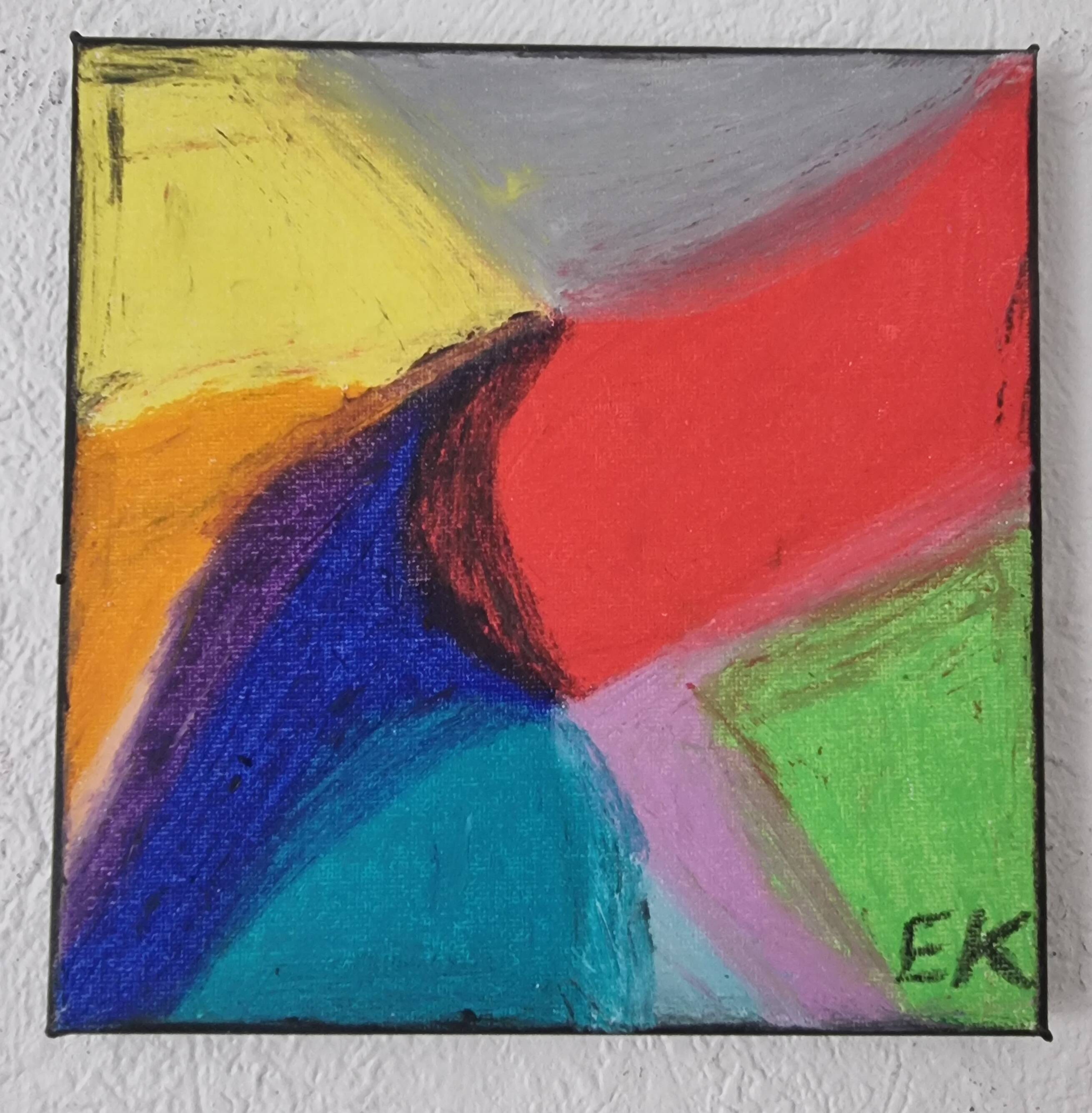 Pastel oil painting