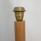Wooden lamp foot