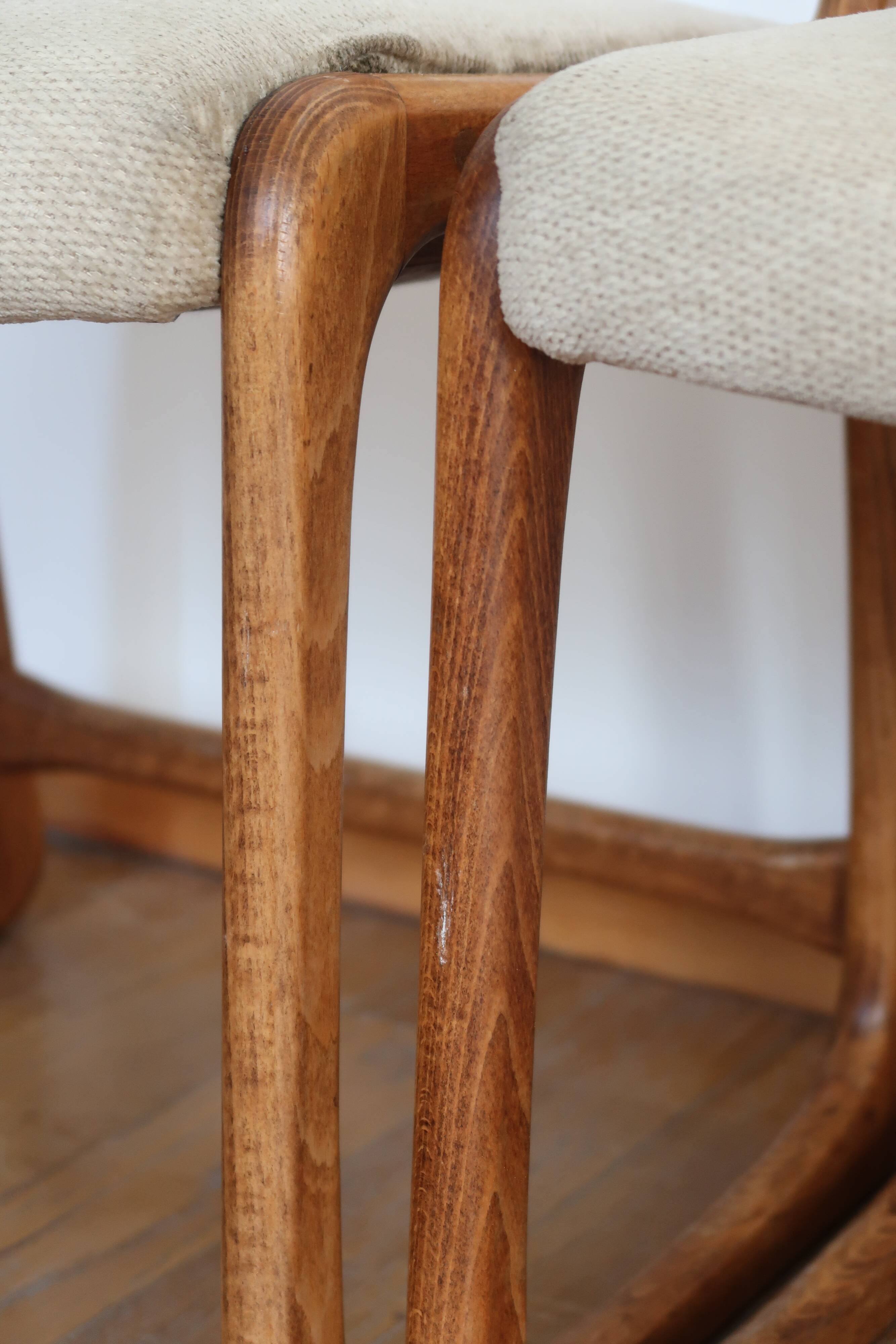 4 chairs "Sled" Baumann