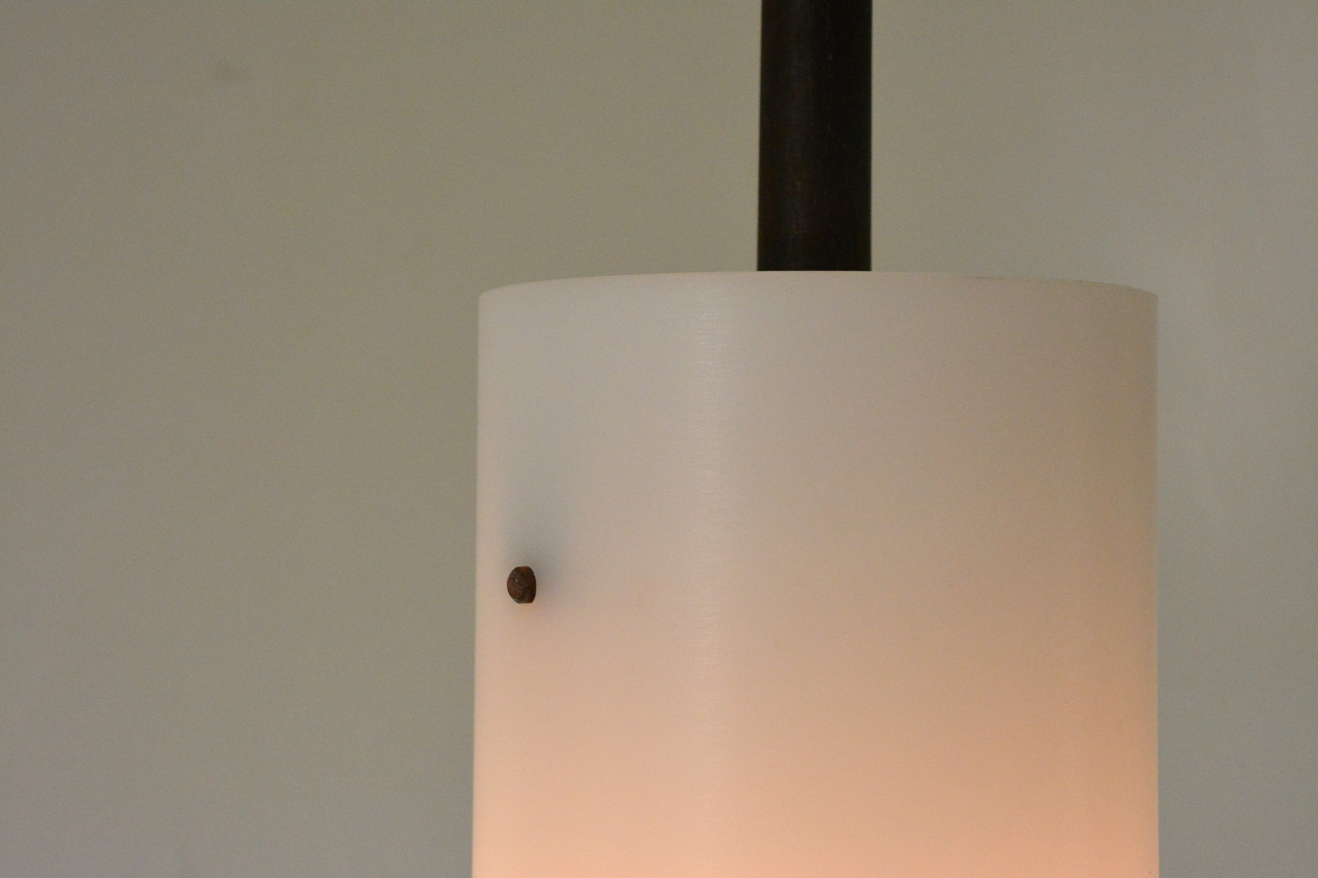 Hanging lamp by Uno & Östen Kristiansson for Luxus Vittsjö, 60s