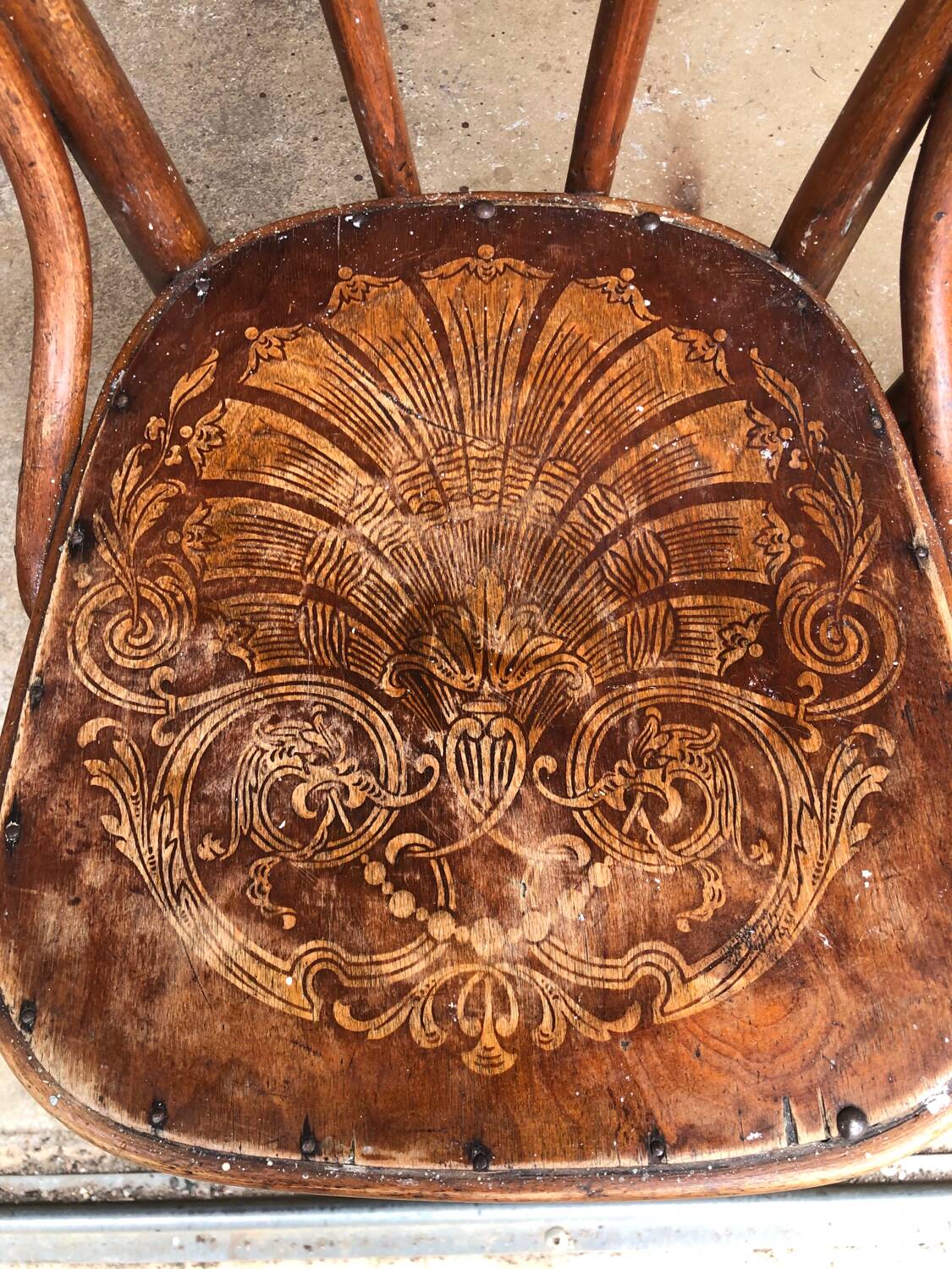1910s cafe bistro chairs