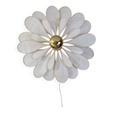 Flower wall light