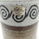 Swedish vase from the Rörstrand Drejar gruppen factory in 1974