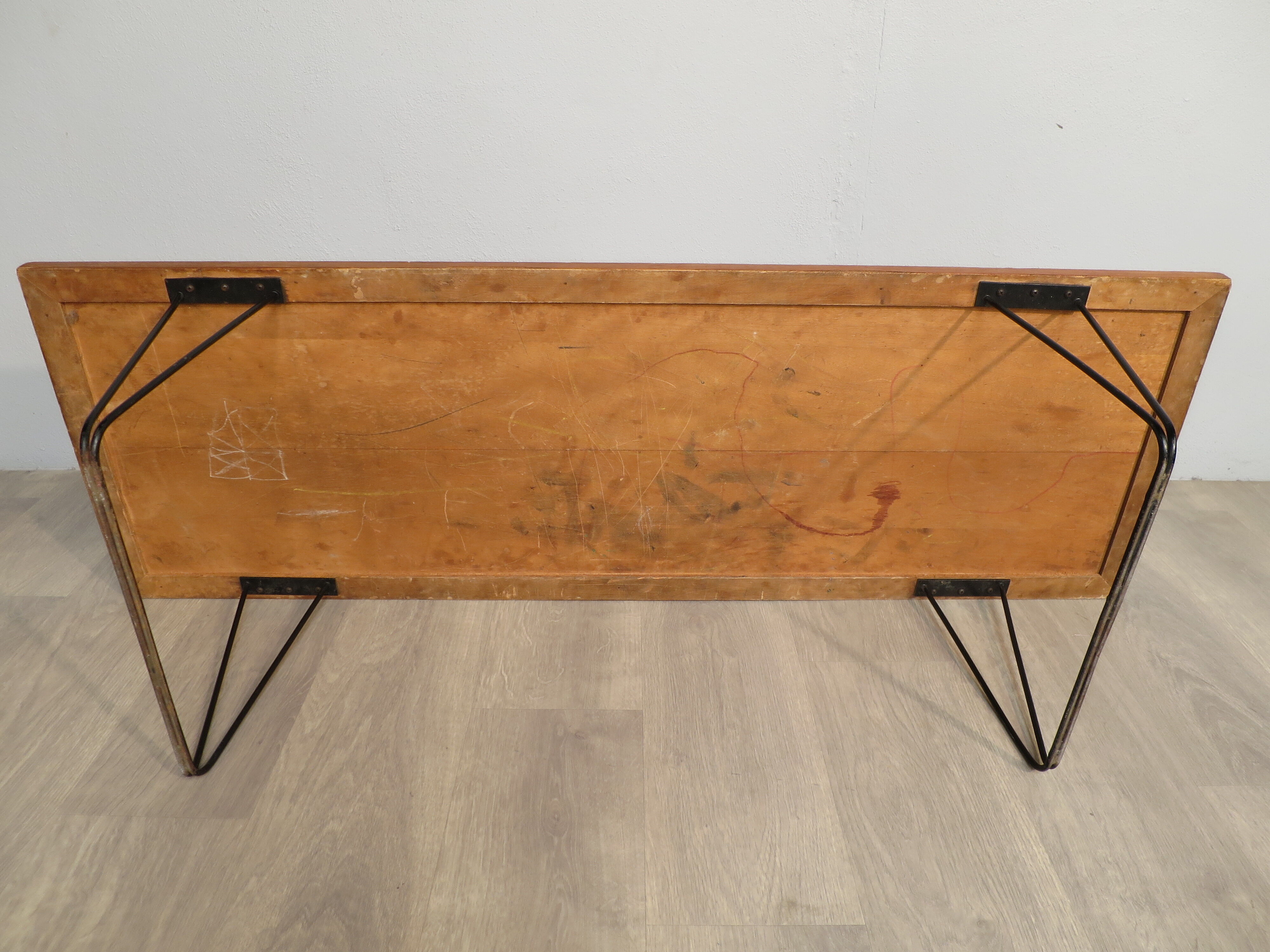 Paulin CM 191 coffee table for Thonet 1959