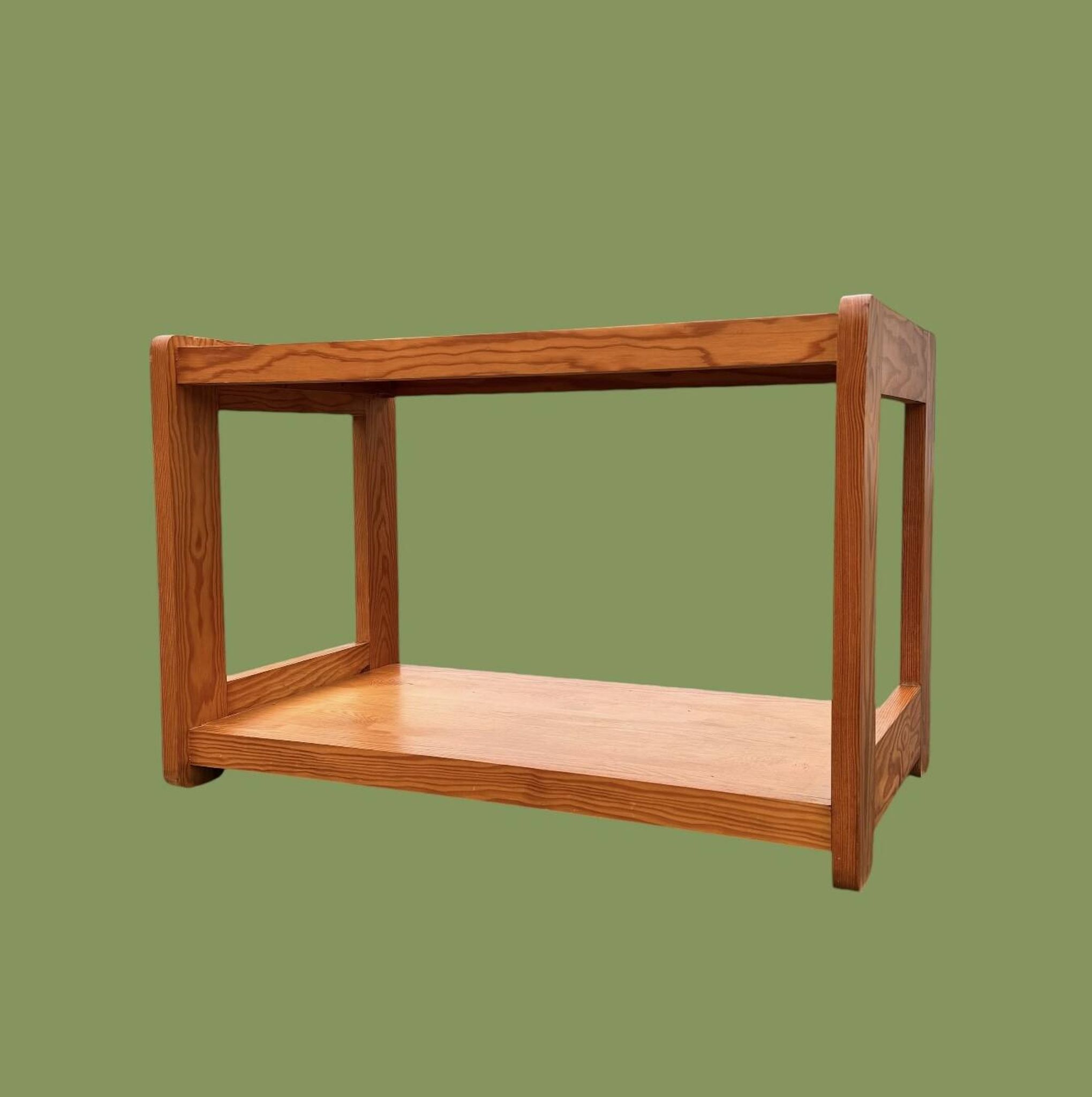 Vintage double top coffee table, circa 1970