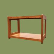 Vintage double top coffee table, circa 1970
