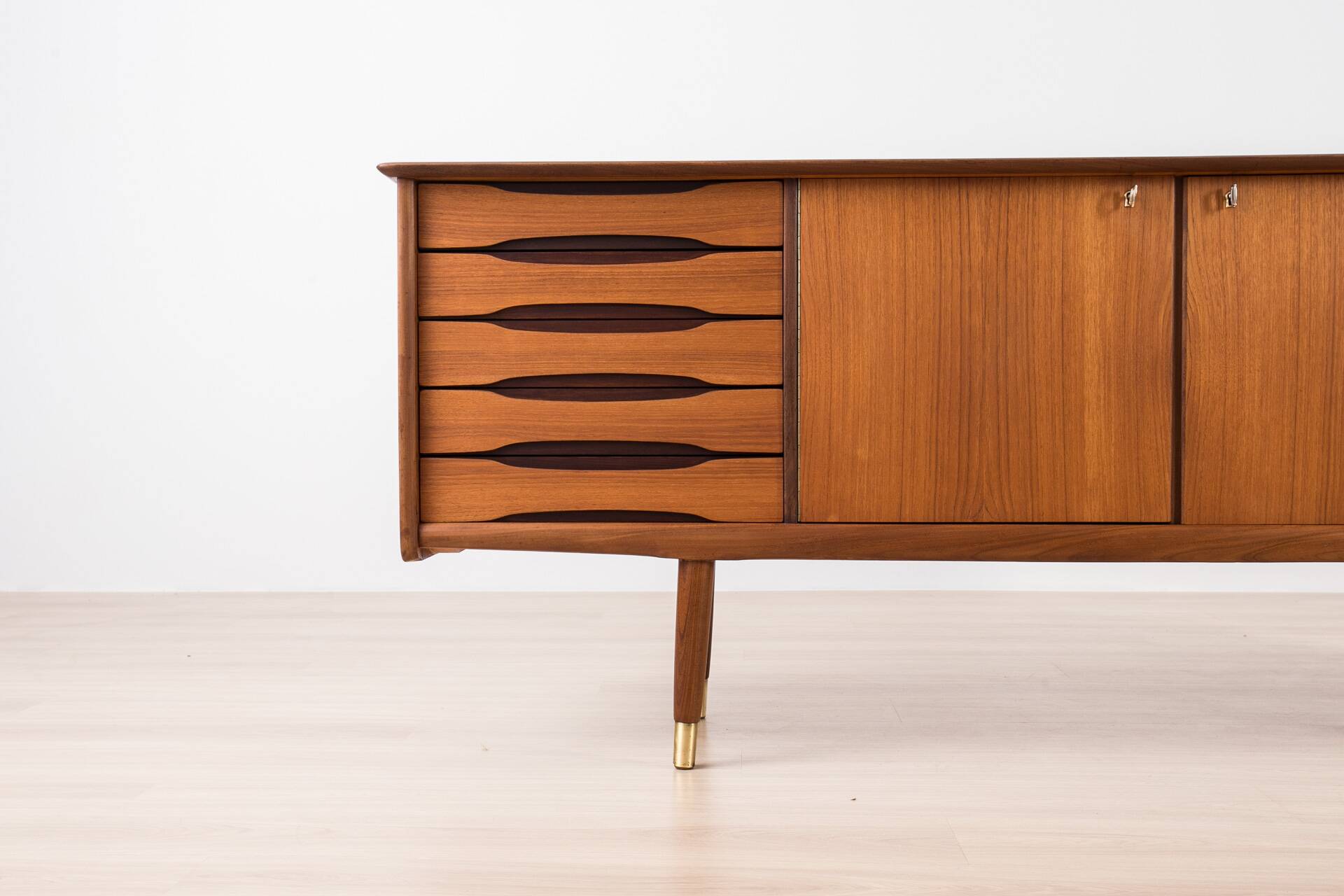 Teak Sideboard by Brødrene Sörheim, Norway, 1960s