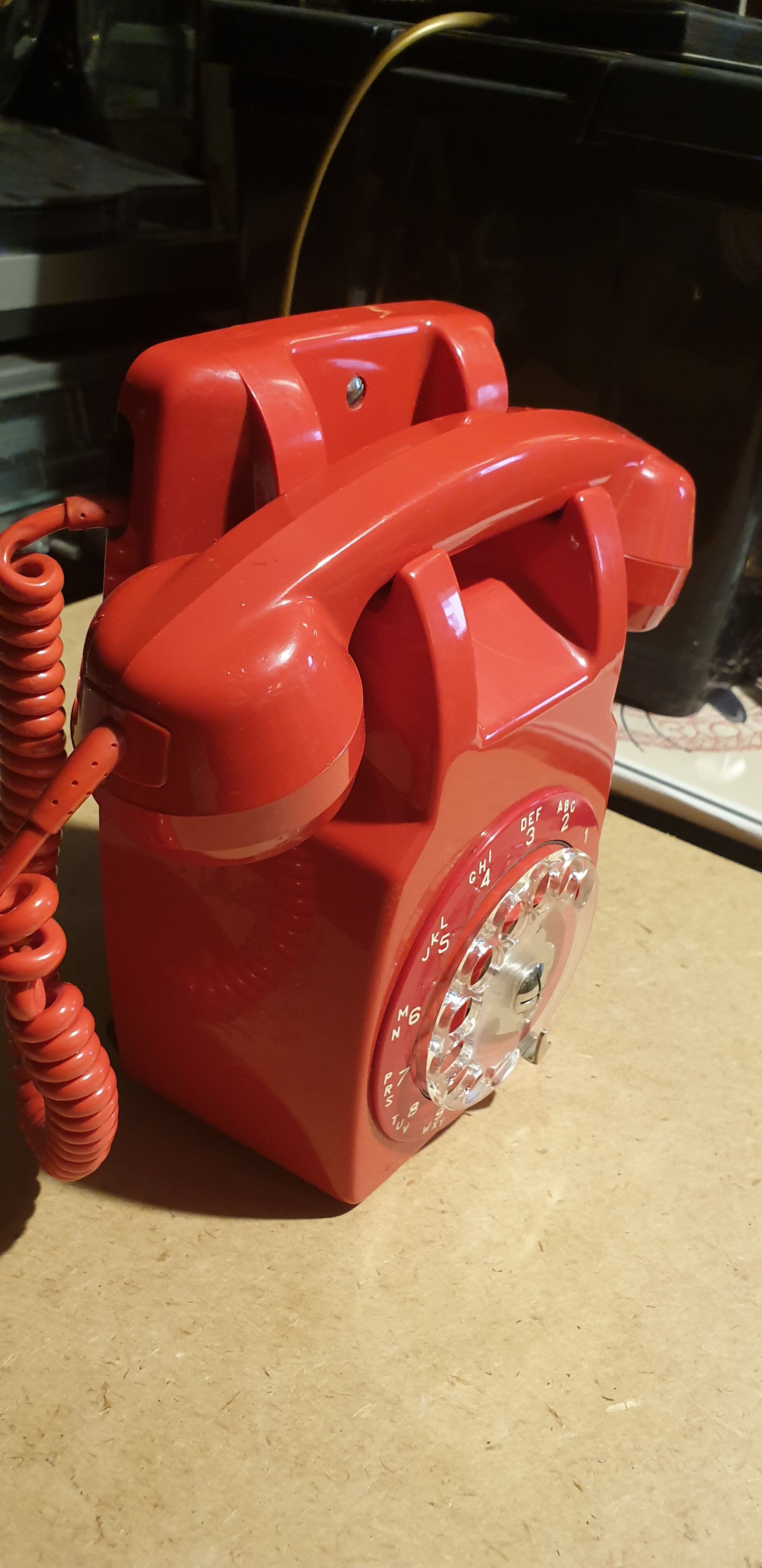 Vintage wall phone