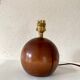 Lampe bois, câble tissu 200 cm