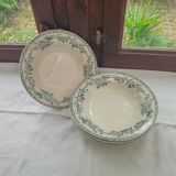 6 soup plates Terre de fer Guadeloupe