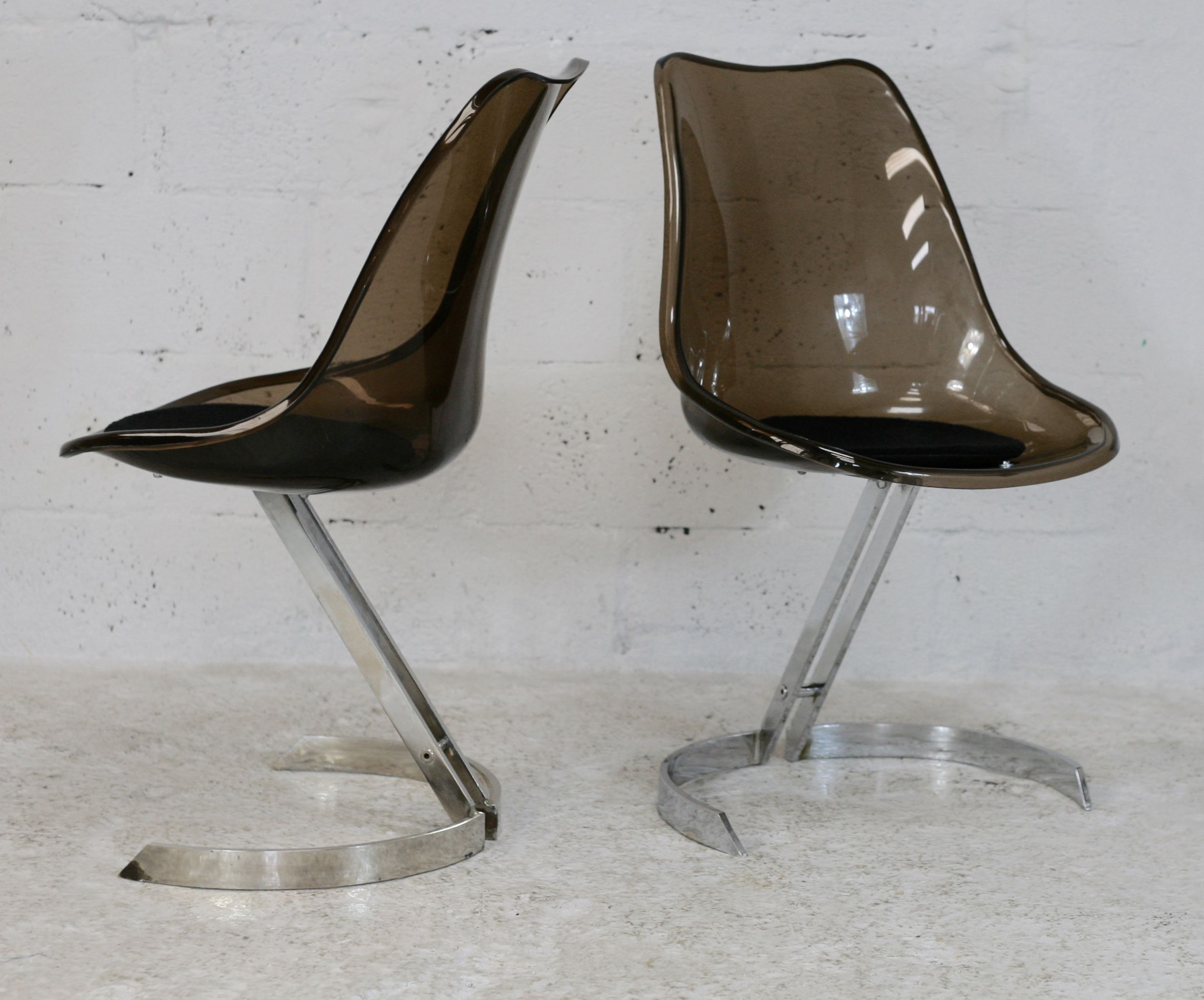 Pair of "space age" chairs