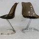 Pair of "space age" chairs