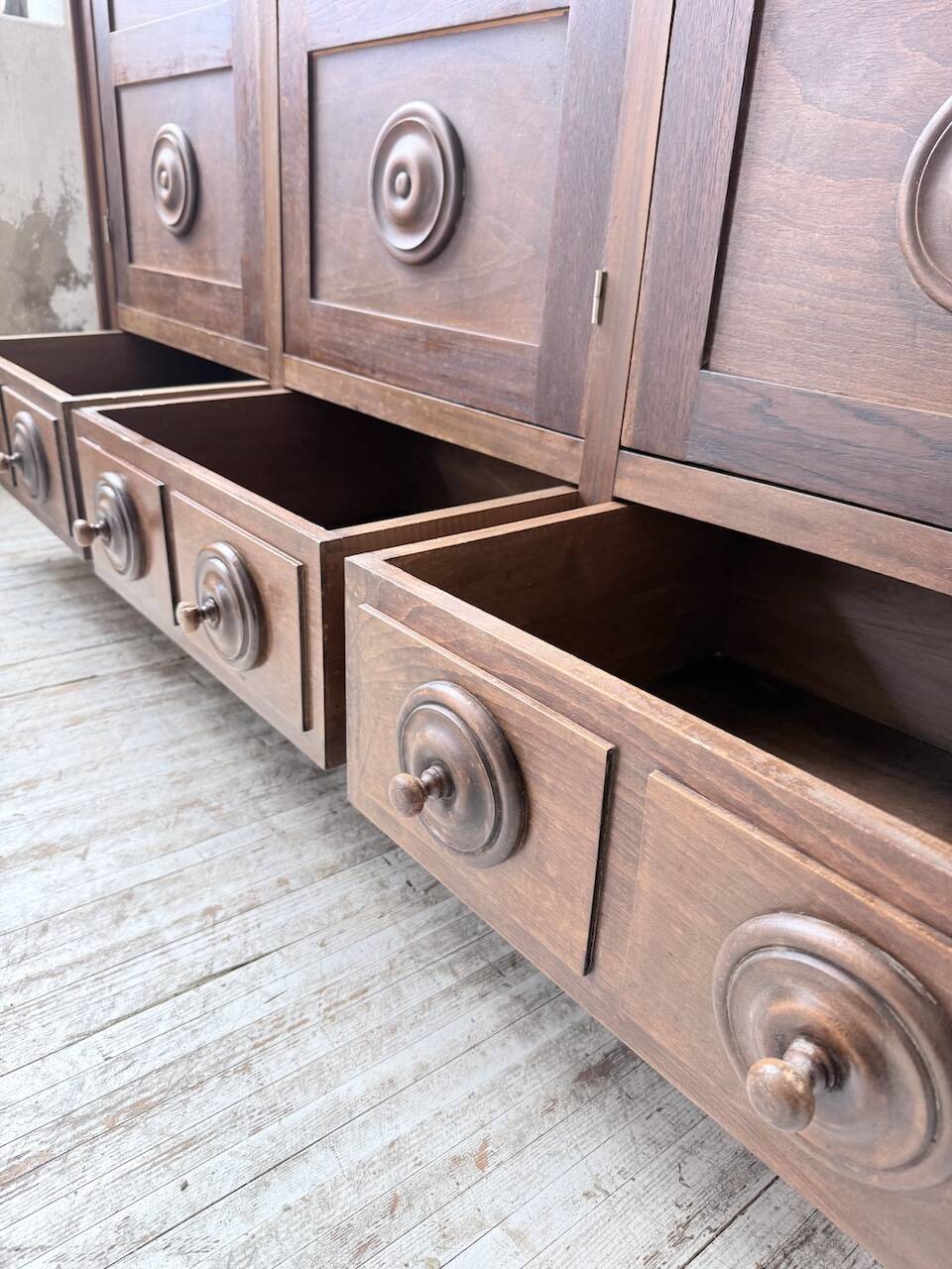 Oak wardrobe "Basque" Dudouyt