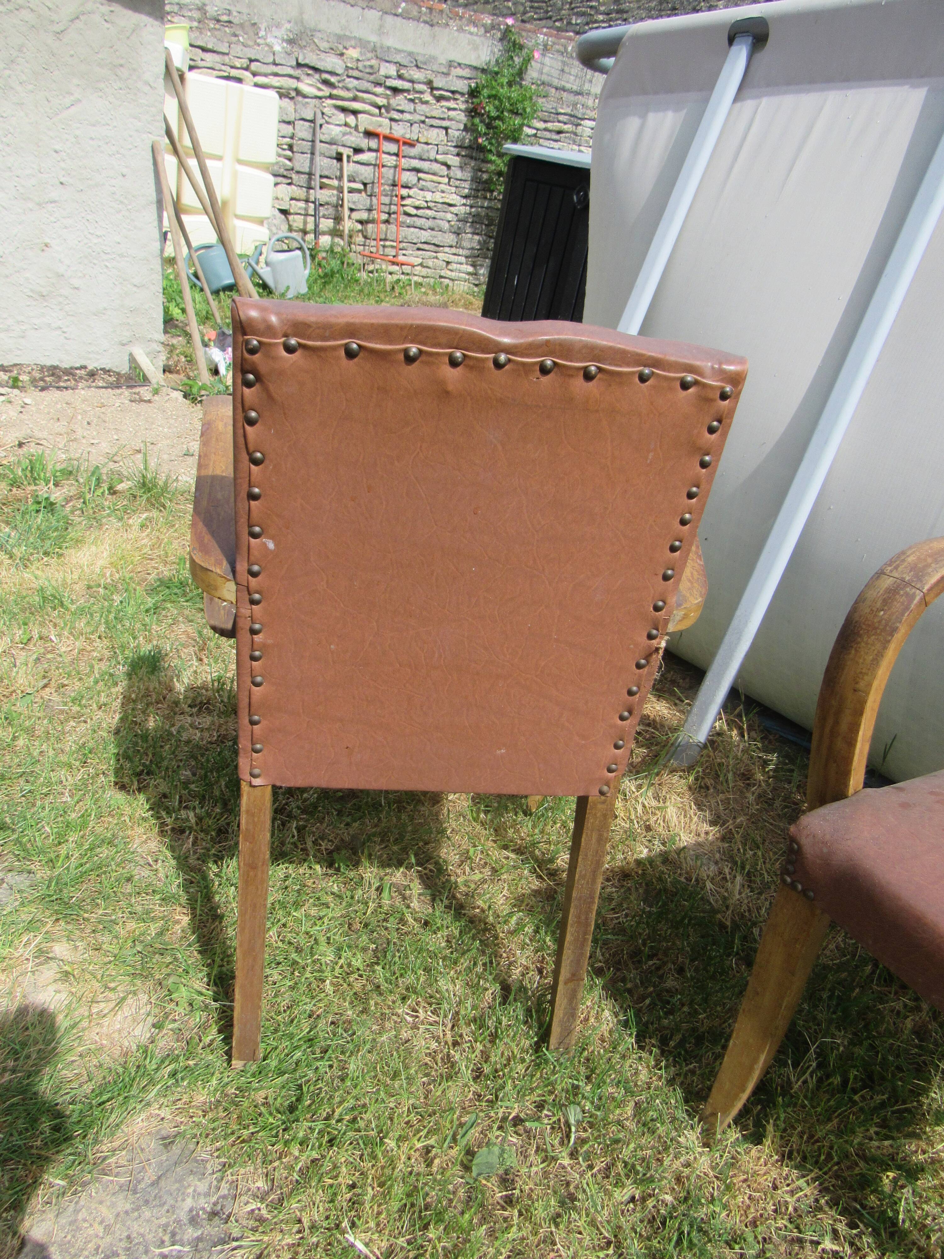 2 bridge chairs
