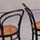 Vintage Thonet No. 214 chairs, Austria, 1970s set of 2