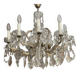 Antique crystal chandelier, French made.