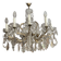 Antique crystal chandelier, French made.