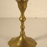 Brass candle holder 12 cm