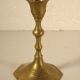 Bougeoir en laiton 12 cm