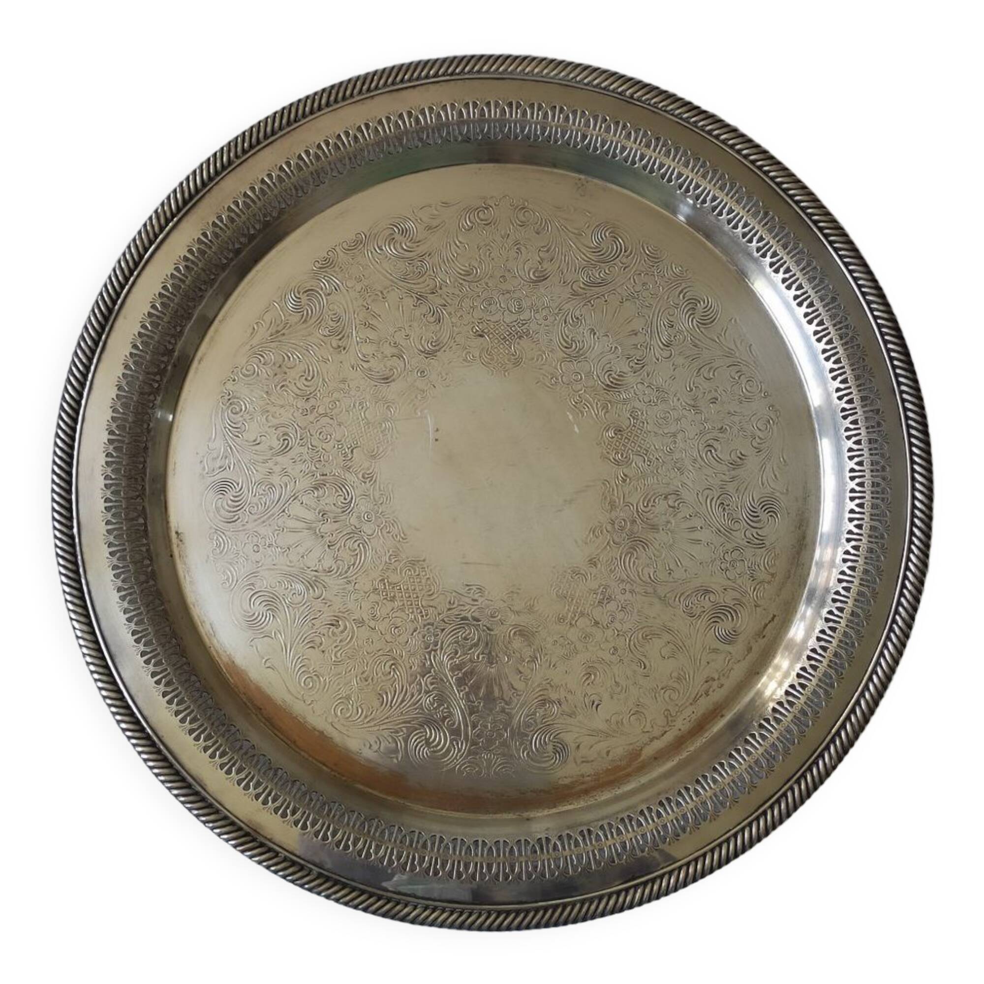 Silver tray