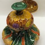 H. Becquet Quaregnon vase in the mastery style with birds of paradise decoration