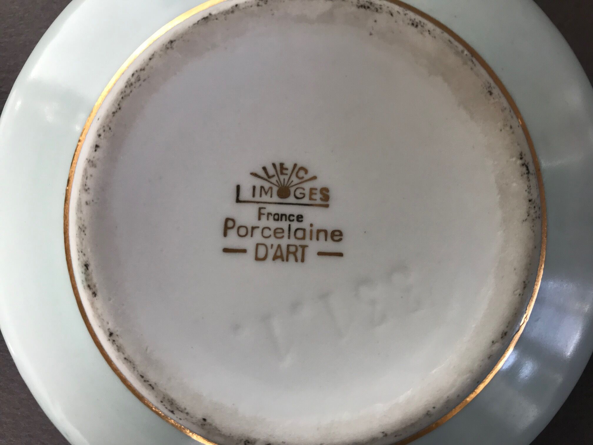 Boîte porcelaine Limoges