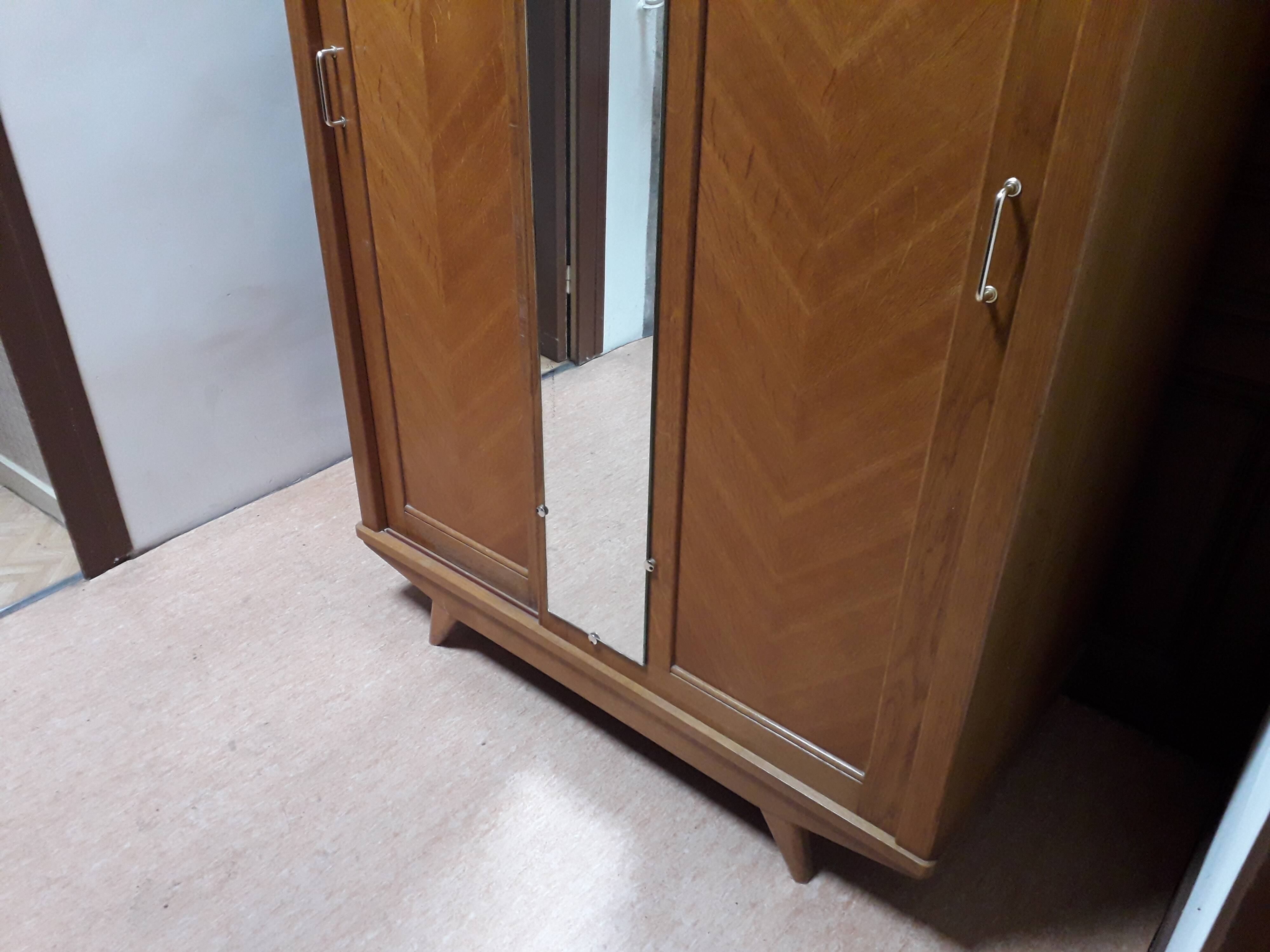 Vintage cabinet feet compass