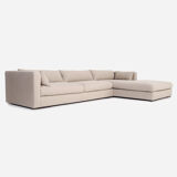 Corner sofa sztokholm beige, scandinavian design
