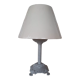 patinated foot bedside lamp