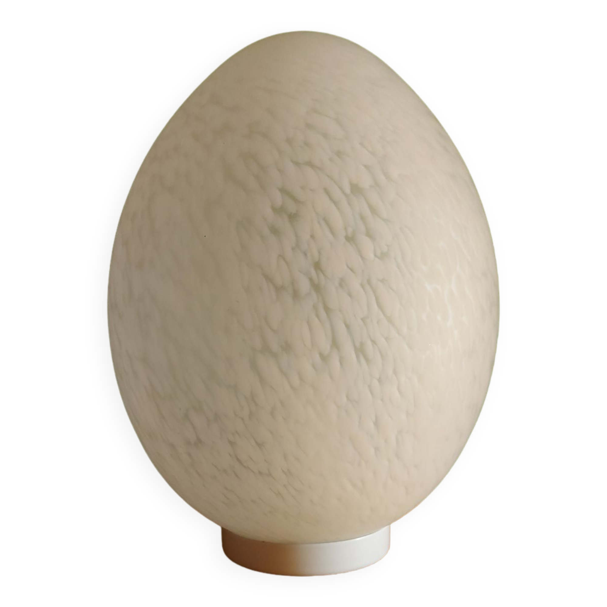 Lampe oeuf en verre