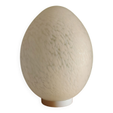 Glass egg lamp