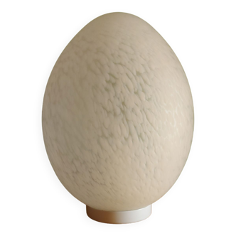 Glass egg lamp