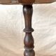 Ancienne Table d’appoint tripode avec tiroir