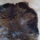 Long-haired goatskin mats