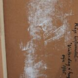 Winter day in the garden by Kåge Liefwendal 1960s