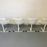 Chaises de salle à mange de Giovanni Offredi pour Saporiti