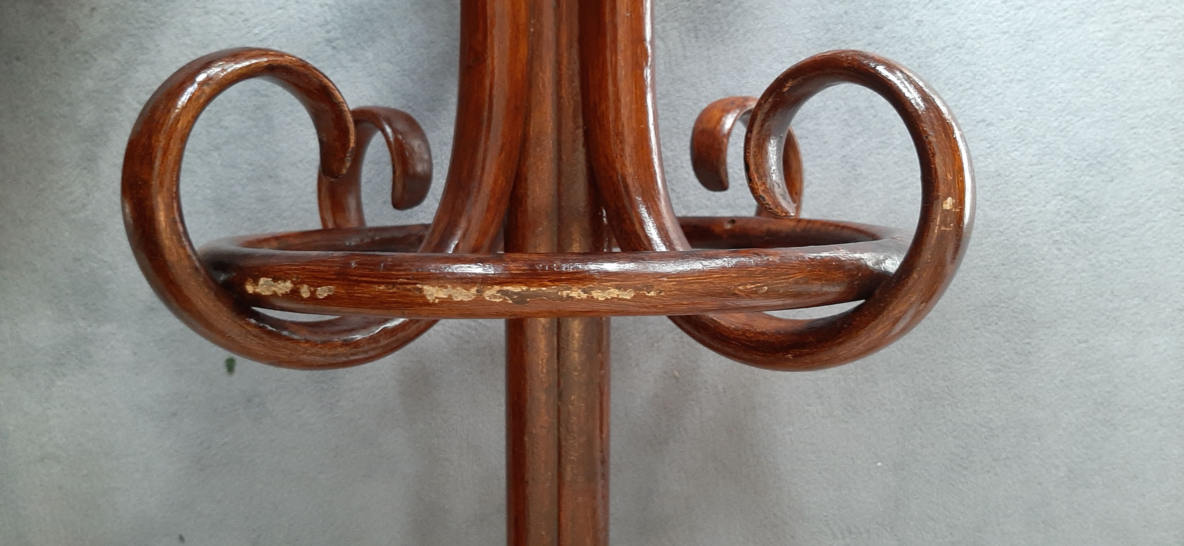 Porte-manteaux perroquet Thonet ancien