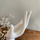 Main baguier vase soliflore vintage