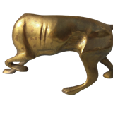 Brass dog