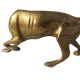 Chien en laiton