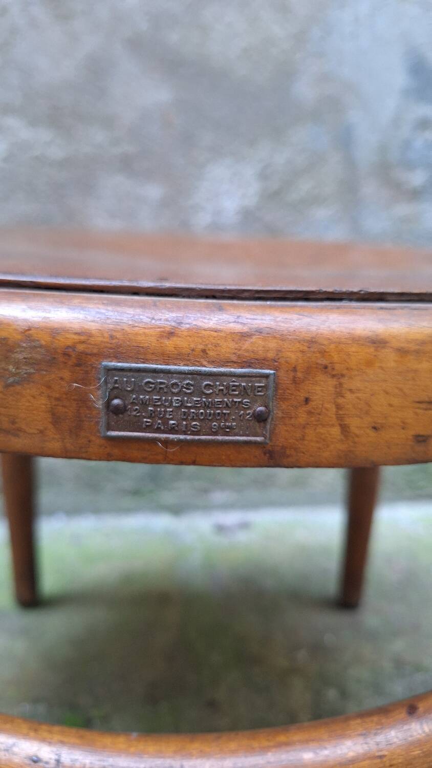 Fauteuil de nourrice en bois courbé début XXème