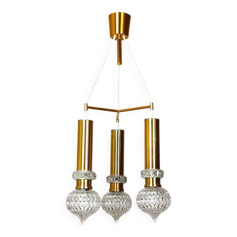 3 globe pendant chandelier