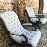 Victoria Chesterfields armchairs