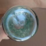 Glass grape shaped bottle
