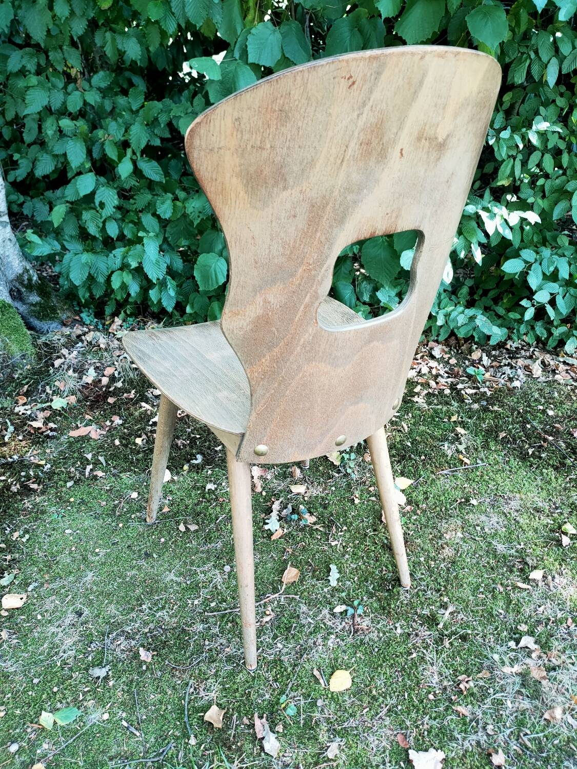 Pair of Baumann Gentiane model chairs