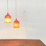 Vintage Duett pendant lamps by Bent Gantzel Boysen for Ikea, set of 2