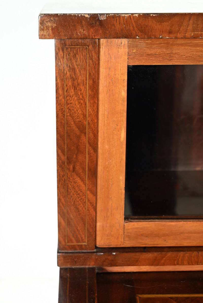 Small Bonheur du Jour Mahogany Desk, Louis XVI / Directory style – Early 20th century