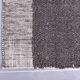 Tapis de couloir vintage fait main marron 2x7, 64x212 cm